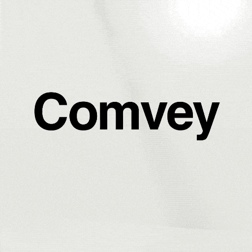 A animation with Comveys logotype